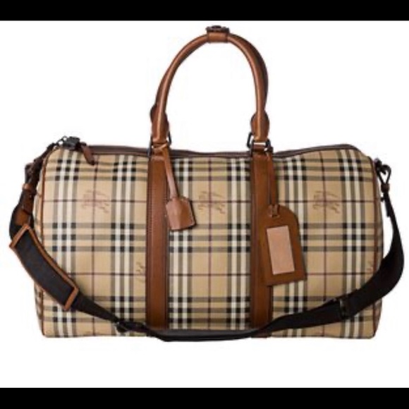 burberry duffle bag